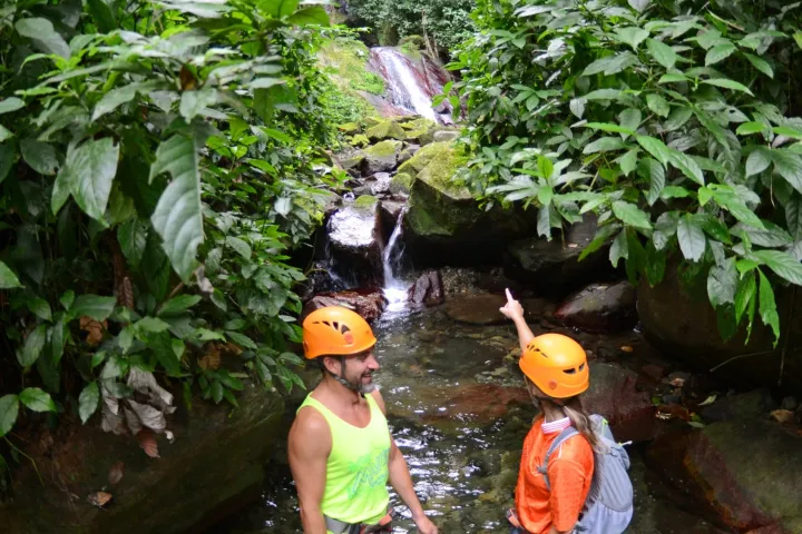 a man sitting on a rock